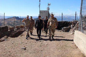 Kaymakamımız Emrah AKDUMAN, Kale Jandarma Karakol Komutanlığı'nı ziyaret etti.